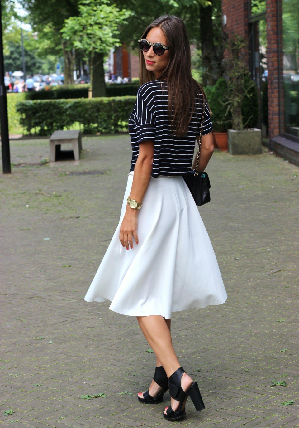 Outfit zwart en wit 2