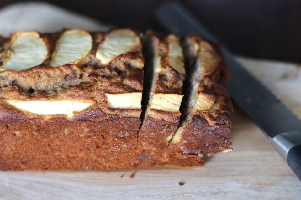 Appel banaan cake