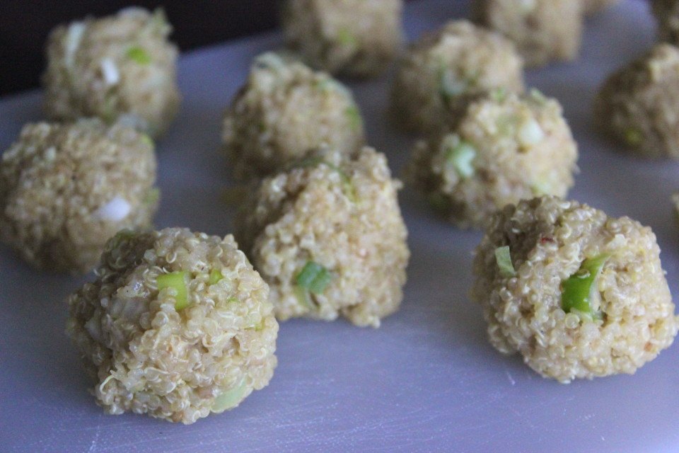 Quinoa balletjes