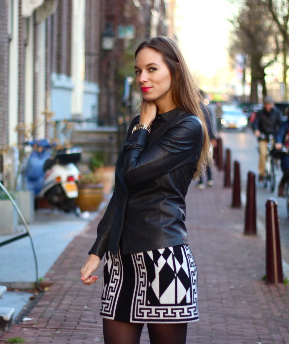 analyseren pizza blad LOOK: LEREN BLOUSE - Cotton & Cream