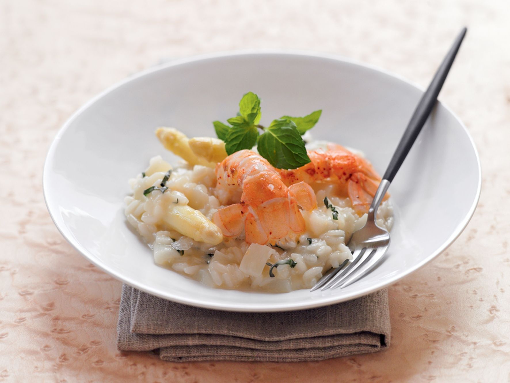 Gamba risotto