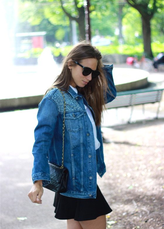 Pepe jeans oversized jacket custom1