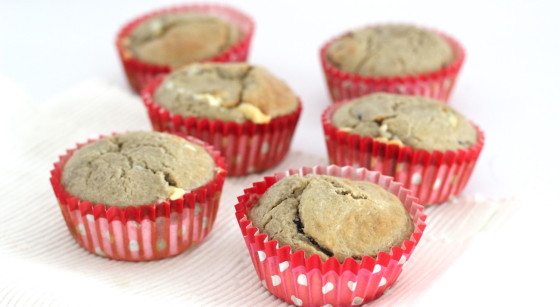 Muffin cranberry en witte chocolade2