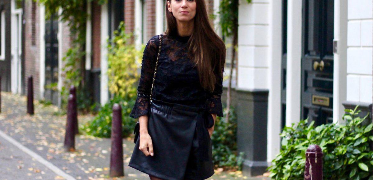 Zara Trafaluc Broekrok zwart elegant Mode Rokken Broekrokken 